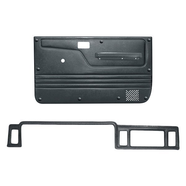 Coverlay® - Dark Gray Dash Cover and Door Panels Combo Kit