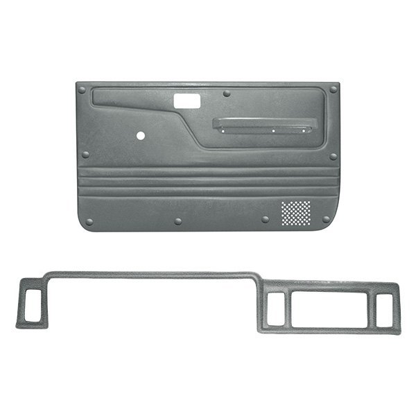 Coverlay® - Light Gray Dash Cover and Door Panels Combo Kit