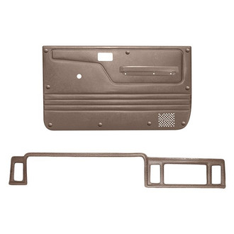 Coverlay® - Medium Brown Dash Cover and Door Panels Combo Kit (Full Power Windows)