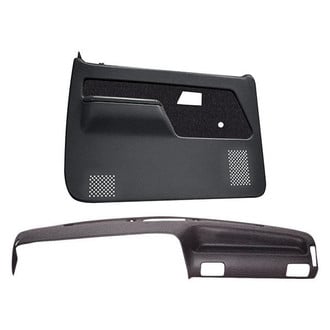 Coverlay® - Dark Brown Dash Cover and Door Panels Combo Kit (Full Power Windows)