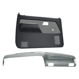 Coverlay® - Light Gray Dash Cover and Door Panels Combo Kit (Full Power Windows)