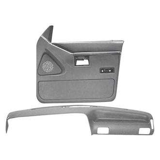 Coverlay® - Taupe Gray Dash Cover and Door Panels Combo Kit (Full Power Windows)