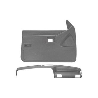 Coverlay® - Taupe Gray Dash Cover and Door Panels Combo Kit (Full Power Windows)