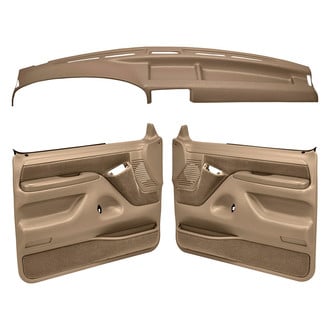 Coverlay® - Light Brown Dash Cover and Door Panels Combo Kit (Full Power Windows)