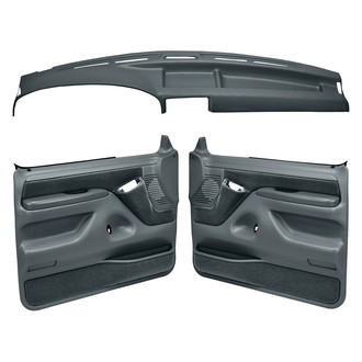 Coverlay® - Slate Gray Dash Cover and Door Panels Combo Kit (Full Power Windows)