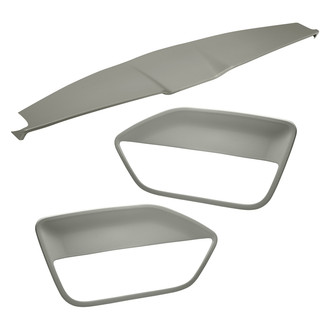 Coverlay® - Light Gray Interior Combo Kit