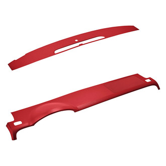 Coverlay® - Red Dash Cover Combo Kit (w/o Speaker Cut Out)