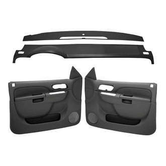 Coverlay® - Dark Gray Interior Combo Kit (w/o Speaker Cut Out, Full Power Windows)