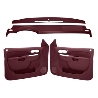 Coverlay® - Maroon Interior Combo Kit (w/o Speaker Cut Out, Full Power Windows)