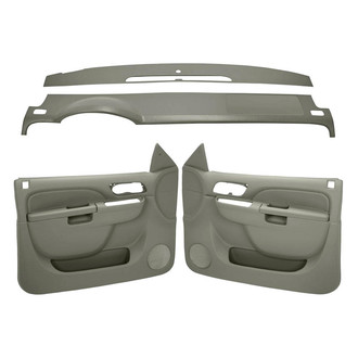 Coverlay® - Taupe Gray Interior Combo Kit (w/o Speaker Cut Out, Full Power Windows)