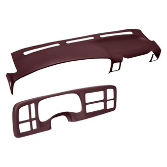 Coverlay® - Maroon Dash Cover and Instrument Panel Cover Combo Kit