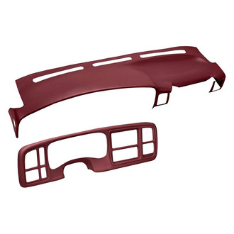 Coverlay® - Maroon Dash Cover and Instrument Panel Cover Combo Kit