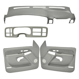 Coverlay® - Light Gray Interior Combo Kit (w/o Bose Speaker Cut Out, Full Power Windows)