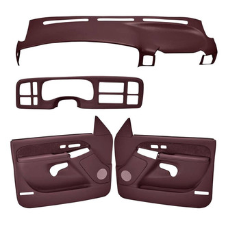 Coverlay® - Maroon Interior Combo Kit (w/o Bose Speaker Cut Out, Full Power Windows)