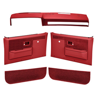 Coverlay® - Red Interior Combo Kit (No Power Windows)