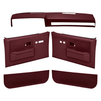 Coverlay® - Maroon Interior Combo Kit (Power Locks And Power Windows)