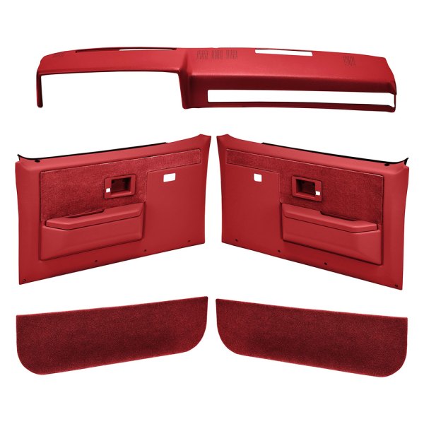 Coverlay® - Red Interior Combo Kit