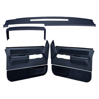 Coverlay® - Dark Blue Dash Cover and Door Panels Combo Kit (Full Power Windows)