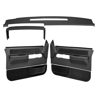 Coverlay® - Dark Gray Dash Cover and Door Panels Combo Kit (Full Power Windows)