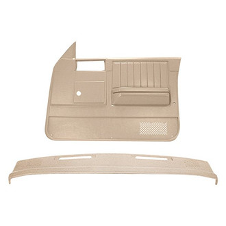 Coverlay® - Neutral Dash Cover and Door Panels Combo Kit (No Power Windows)