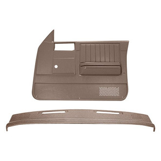 Coverlay® - Medium Brown Dash Cover and Door Panels Combo Kit (Power Windows)