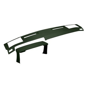 Coverlay® - Green Dash Cover and Instrument Panel Cover Combo Kit (with Side Vents Cut Out)