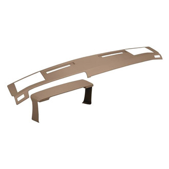Coverlay® - Light Brown Dash Cover and Instrument Panel Cover Combo Kit (with Side Vents Cut Out)