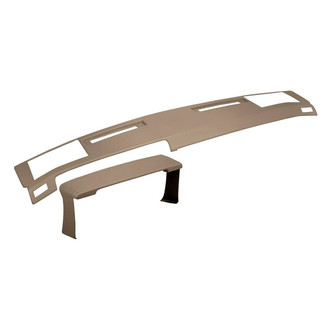 Coverlay® - Medium Brown Dash Cover and Instrument Panel Cover Combo Kit (with Side Vents Cut Out)