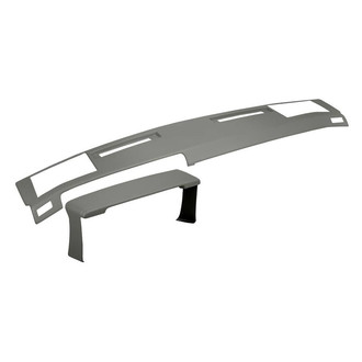 Coverlay® - Medium Gray Dash Cover and Instrument Panel Cover Combo Kit (with Side Vents Cut Out)