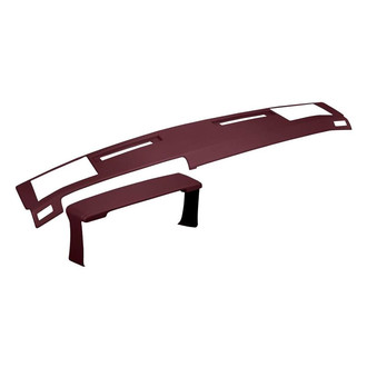 Coverlay® - Maroon Dash Cover and Instrument Panel Cover Combo Kit (with Side Vents Cut Out)
