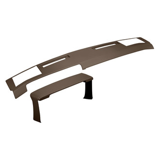 Coverlay® - Dark Brown Dash Cover and Instrument Panel Cover Combo Kit (w/o Side Vents Cut Out)