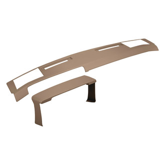 Coverlay® - Light Brown Dash Cover and Instrument Panel Cover Combo Kit (w/o Side Vents Cut Out)