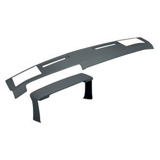 Coverlay® - Slate Gray Dash Cover and Instrument Panel Cover Combo Kit (w/o Side Vents Cut Out)