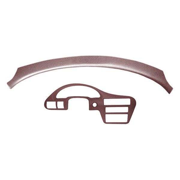 Coverlay® - Maroon Dash Cover and Instrument Panel Cover Combo Kit