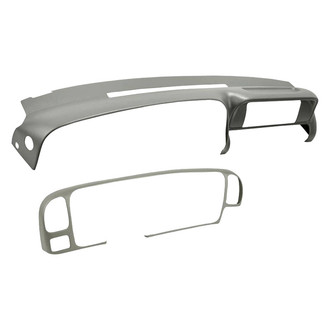Coverlay® - Light Gray Dash Cover and Instrument Panel Cover Combo Kit