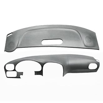 Coverlay® - Light Gray Dash Cover Combo Kit (with Raised Display Cut Out)