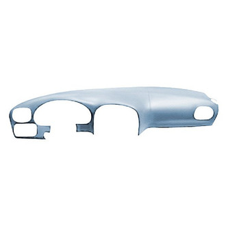 Coverlay® - Light Blue Dash Cover w/o Vent Portion Cover (w/o Raised Display Cut Out)