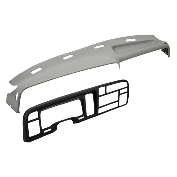 Coverlay® - Light Gray Dash Cover and Instrument Panel Cover Combo Kit