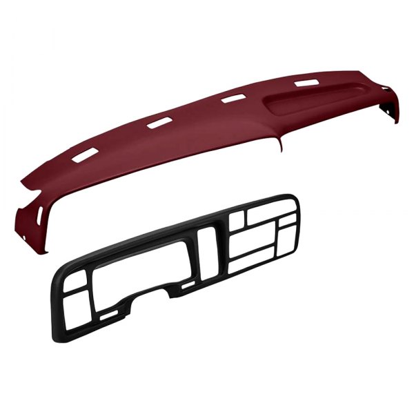 Coverlay® - Maroon Dash Cover and Instrument Panel Cover Combo Kit
