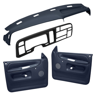 Coverlay® - Dark Blue Interior Combo Kit (No Power Windows)