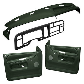Coverlay® - Green Interior Combo Kit (No Power Windows)