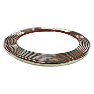 Cowles Products 37650 | 50' Chrome 3/8 Half Round Molding-P