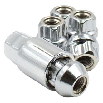 Coyote Accessories® - Chrome Cone Seat OE Acorn Bulge Wheel Locks