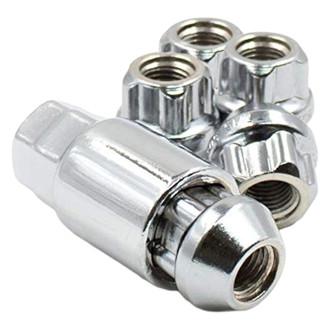 Coyote Accessories® - Chrome Cone Seat OE Acorn Bulge Wheel Locks