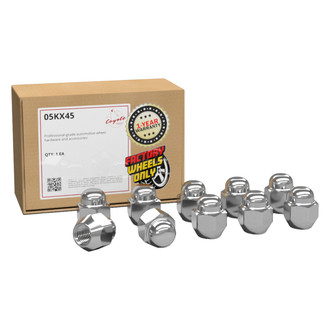 Coyote Accessories® - Chrome Cone Seat OE Style Hyundai Lug Wheel Installation Kit