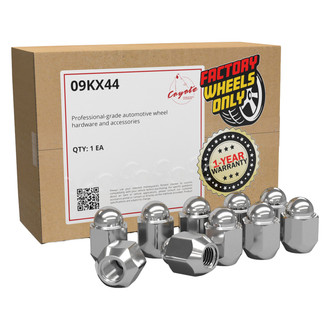 Coyote Accessories® - Chrome Cone Seat OE Style Nissan / Infiniti / Suzuki Lug Wheel Installation Kit
