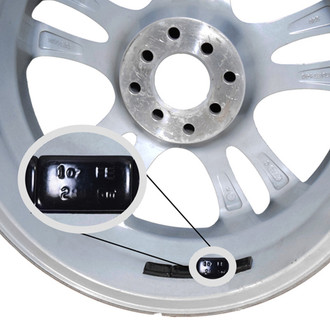 Coyote Accessories® - Black Standard Tape Wheel Weights