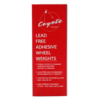 Coyote Accessories® - Chrome Low Profile Wheel Weights