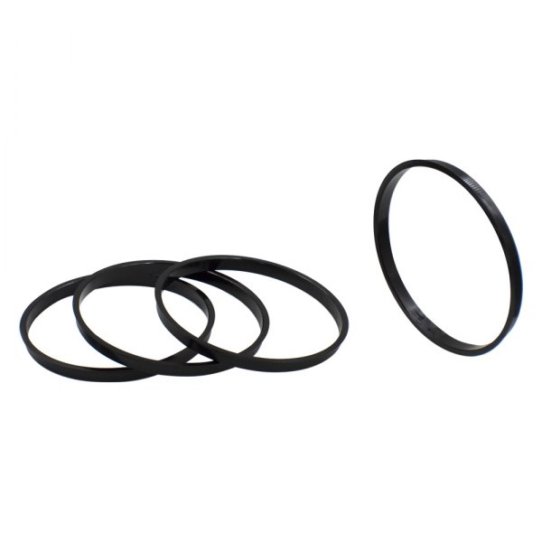 Coyote Accessories® - Black Anodized Plastic Hub Centric Ring Set