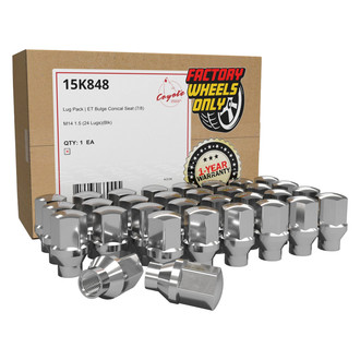 Coyote Accessories® - E-T/Ultra Seat Bulge Lug Wheel Installation Kit